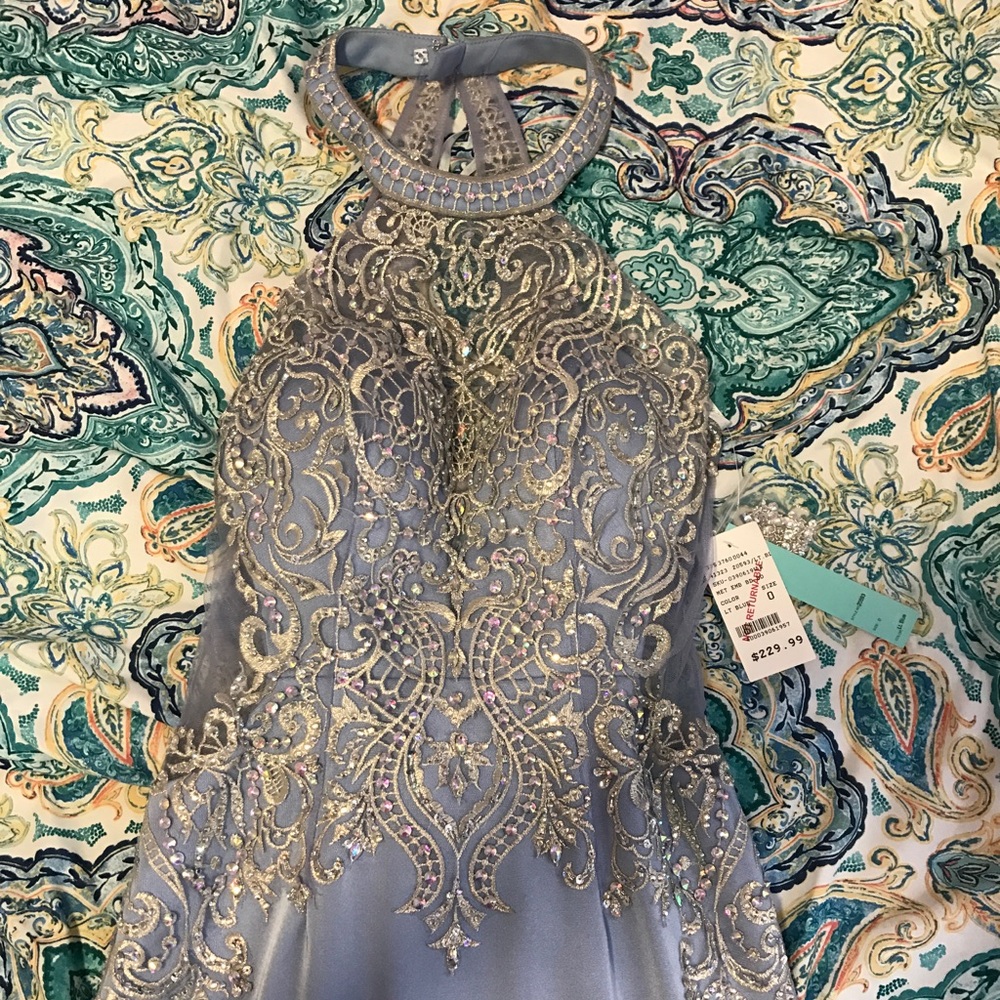 Light Blue Prom Dress